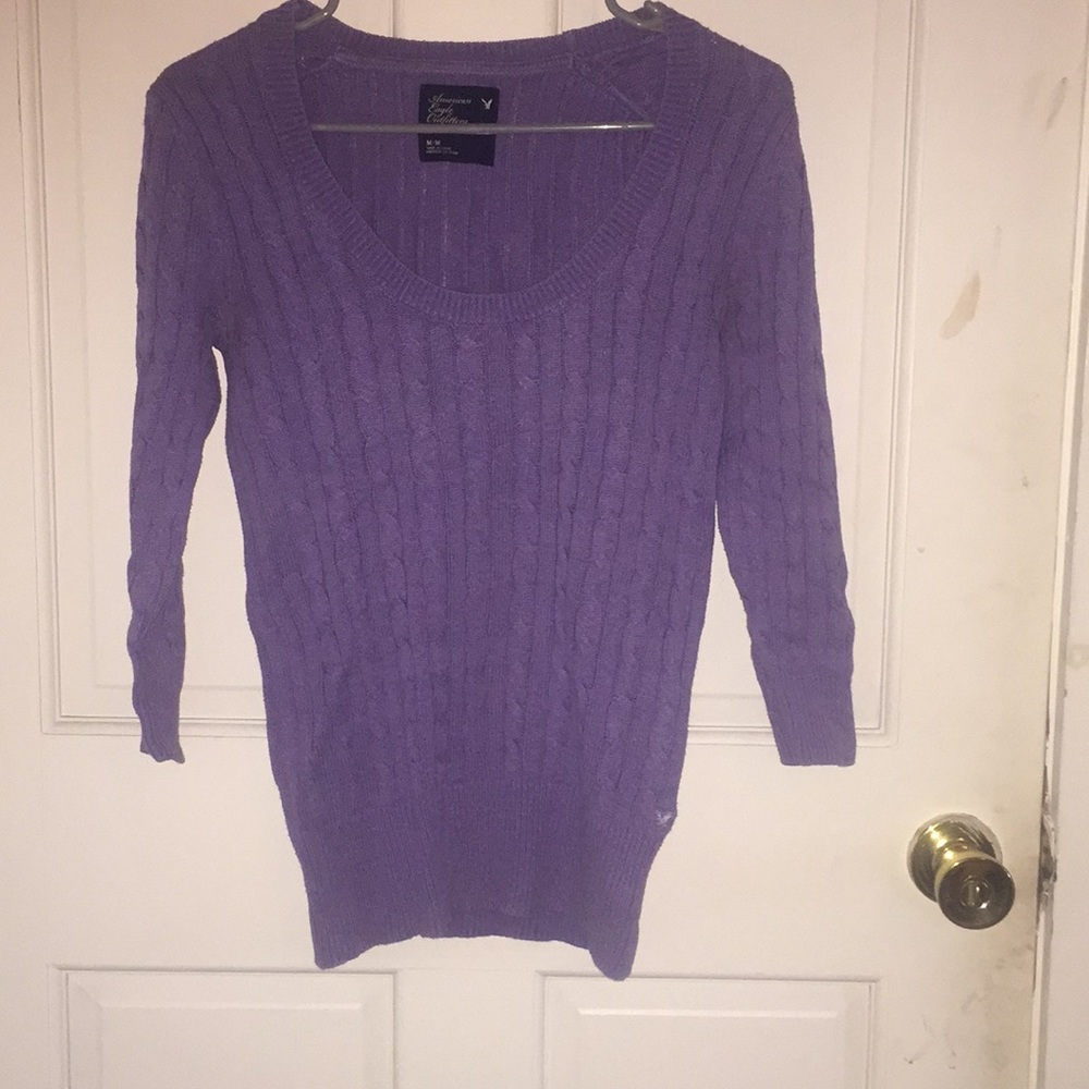 Purple sweater